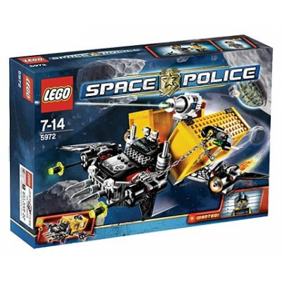 LEGO SPACE POLICE Fuite du camion de l'espace 2009